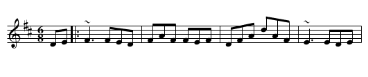 389. Richard Brennan’s - staff notation
