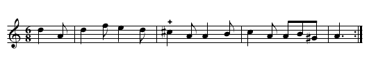 3e La chambor - staff notation