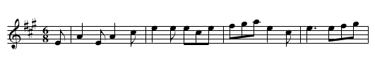 41. QUADRILLE - staff notation