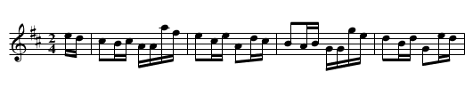 42nd Highlanders Farewell to Giberalter [sic] - staff notation