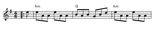 43. SUE'S NO. 2 (32 bar jigs) - staff notation