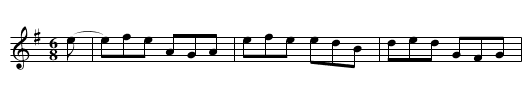 45. SWALLOW TAIL - staff notation
