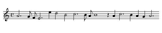 5. Lachrim&aelig; Coact&aelig; - staff notation