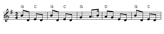 52. Polka - staff notation