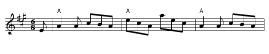 56. The Pet of the Pipers - staff notation