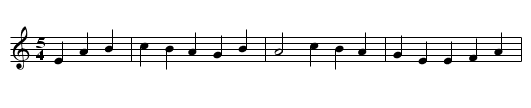 5-time waltz (2) - staff notation