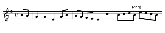 6 Handed Reel - staff notation