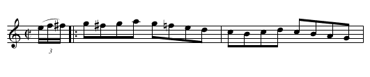 79. REEL - staff notation