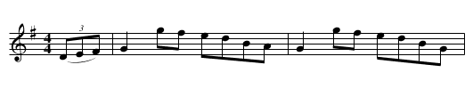 83. REEL - staff notation