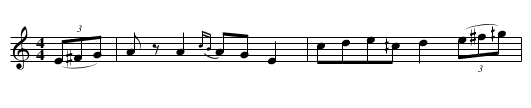 86. BONAPARTE'S RETREAT - staff notation