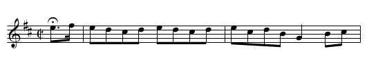 8B. THE CUCKOO'S NEST - staff notation