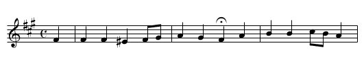 91. Verleih uns Frieden gn&auml;diglich - staff notation