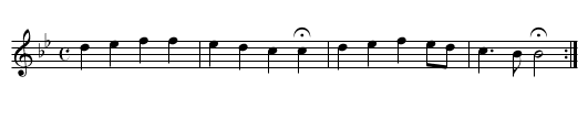 95. Werde munter, mein Gem&uuml;te - staff notation