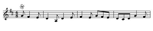 9.e Lancien Corde chasse - staff notation