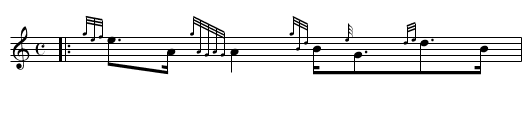 A. A. Cameron - staff notation