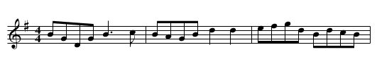 <A Barn Dance> (Jimmy Duffy's #1?) - staff notation
