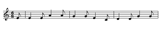A Beggin' I Will Go - staff notation
