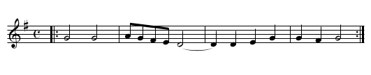 A BRAWL - staff notation