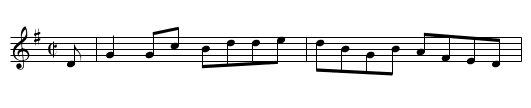 A Dhòmhnuill, A Dhòmnhuill - staff notation