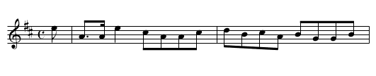 A Do. - staff notation
