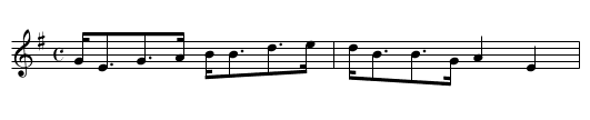A Do. - staff notation