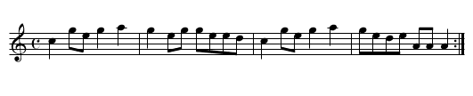 A Do. - staff notation