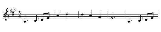 A & E Waltz - staff notation