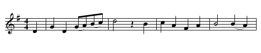 A ei di'r deryn du [2] - staff notation