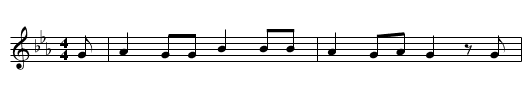 A Fair Lady of the Plains - staff notation