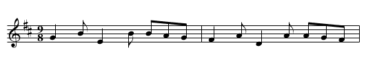 A Fig for a Kiss - staff notation