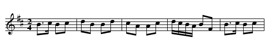 A Finnish Polka - staff notation