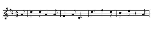 A FROG HE WOULD A WOOING GO - staff notation