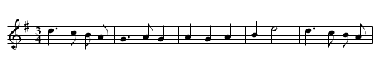 A Girl's Best Friend - staff notation