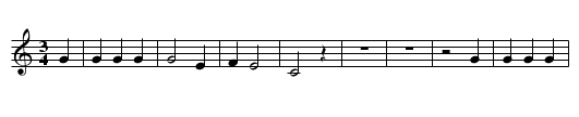 A Hard Rain's Gonna Fall - staff notation