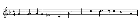 A Health to Betty - staff notation