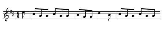 A Jig. - staff notation