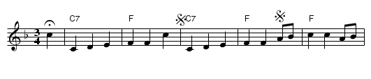 &Aring; karda og spinna - staff notation