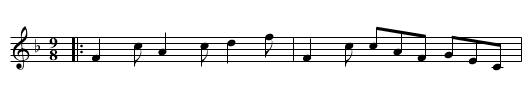 a Kiss for Nothing - staff notation