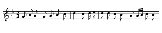 A La Pouncha D'Un Suquetou - staff notation