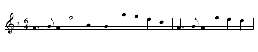 A lac'd Waistcoat or.JJo3.169 - staff notation