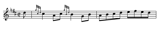 a Mabou Reel - staff notation