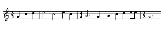A Maiden Sat A-Weeping - staff notation