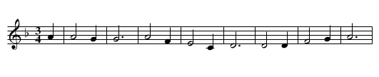 A Mhairi Bhoidheach - staff notation