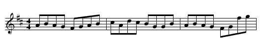 A Miko Russell Reel - staff notation