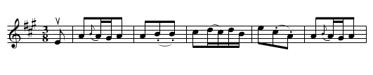 A MUCH-ADMIRED GERMAN VALSE - staff notation