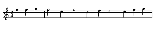 A na Podolu bialy kamien - staff notation