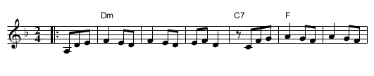 A Nacht in Gan Eydn - staff notation