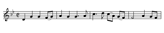 A New Scotch Song - staff notation