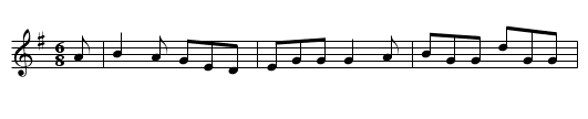 A Night At The Fair (jig)     0788 - staff notation