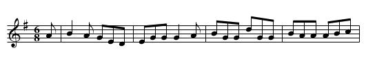 A Night at the Fair - staff notation